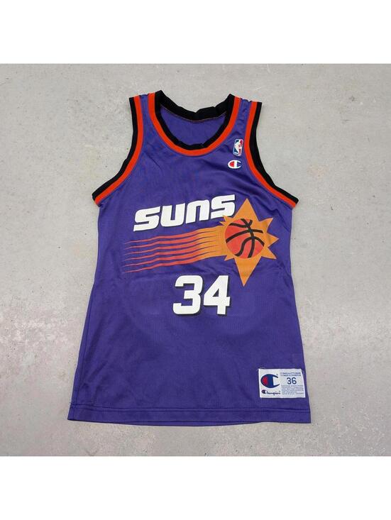 Champion Other - Vintage Champion Charles Barkley Phoenix Suns NBA Jersey